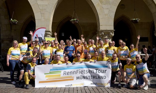 Rennfietsen-Tour Münsterland: 33.000 Euro für Kinder in Not