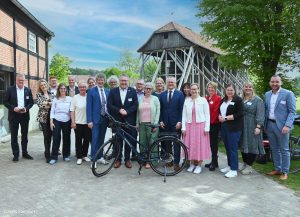 20 Jahre Emsradweg: Gruppenbild