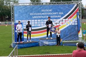 Hochschulmeisterschaften: Leonard Horstmann auf Siegertreppchen