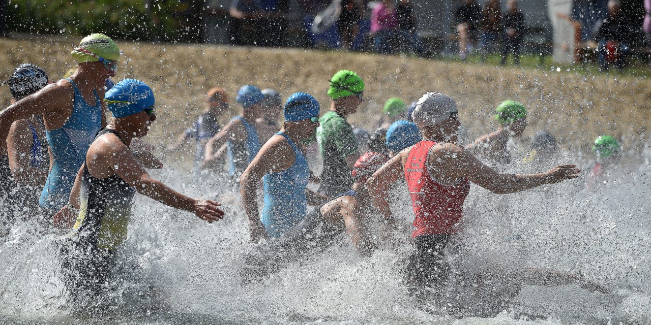 42. Saerbecker Triathlon am 7.7.2024 im Badesee Saerbeck