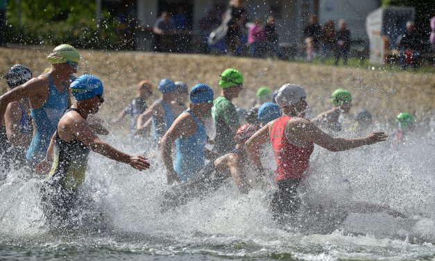 42. Saerbecker Triathlon am 7.7.2024 im Badesee Saerbeck