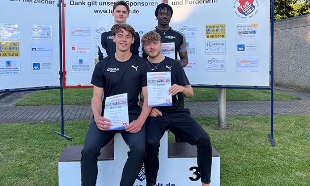 20,95 Sekunden: Leonard Horstmann läuft 200 Meter-Kreisrekord