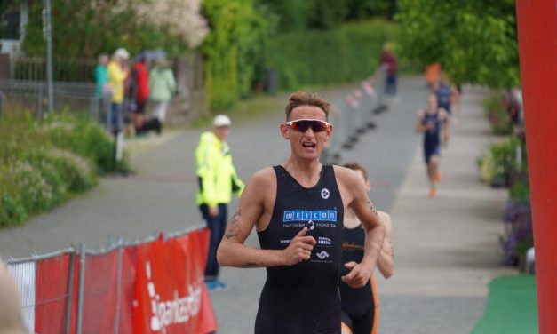 Rosenstadttriathlon Eutin: Herren von WEICON Tri Finish Münster in Eutin erneut auf Platz 5