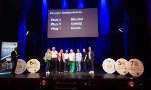 Sportabzeichen: Ehrung auf der Bühne
