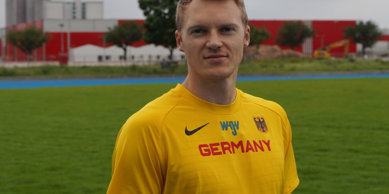 Luka Herden vor Start bei Leichtathletik-Europameisterschaft in Rom