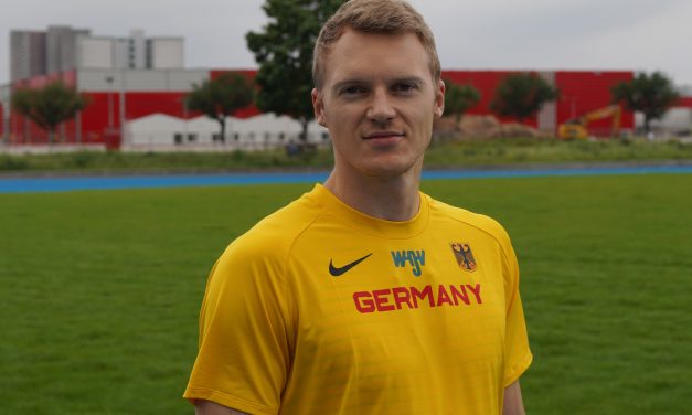 Luka Herden vor Start bei Leichtathletik-Europameisterschaft in Rom