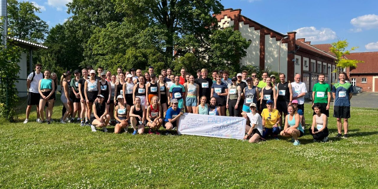 Spendenlauf Psychologie beim Leonardo Campus Run
