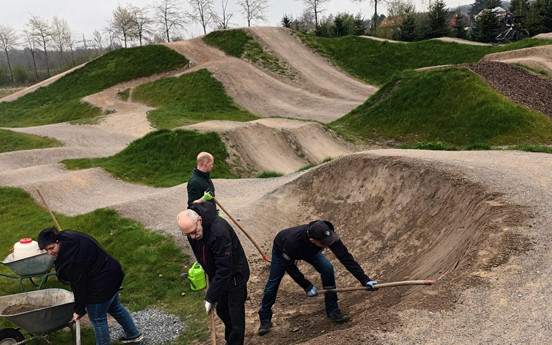 Bike-Park am Feidiek trifft den Nerv der Kids