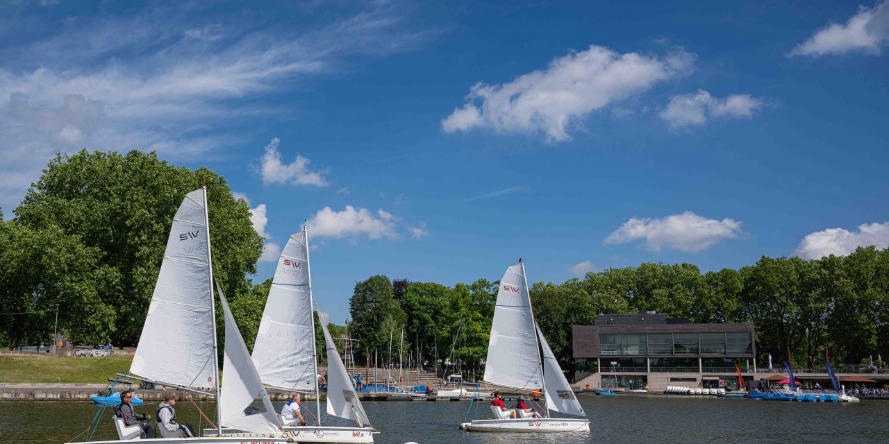 Special Olympics Ausscheidungsregatta beim Segel-Club Münster auf dem Aasee