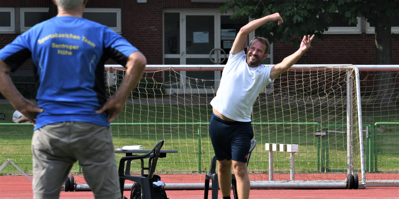 Schlussspurt beim Sportabzeichen