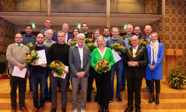 Sportvereine feiern im Rathausfestsaal ihre Jubiläen