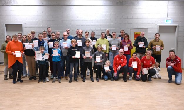 Sportabzeichenehrung des TSV Handorf nach erfolgreicher Saison