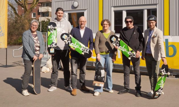 Skateboards per Bibliotheksausweis