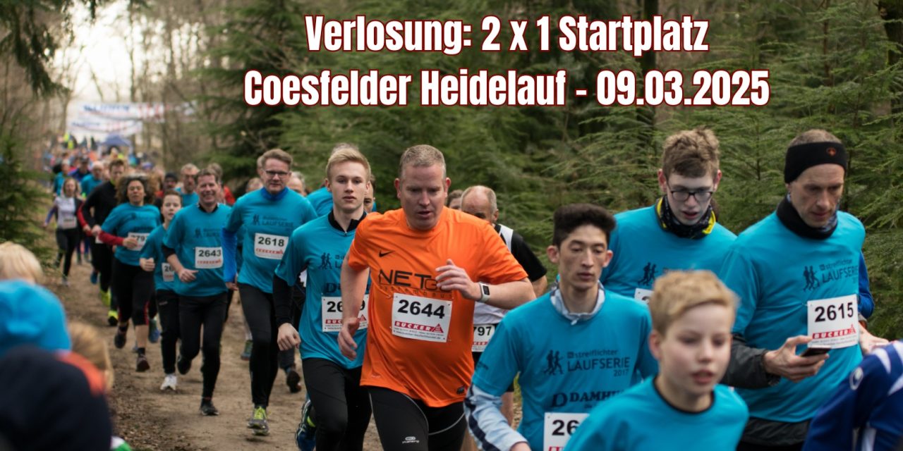 Startplatz-Verlosung: Coesfelder Heidelauf