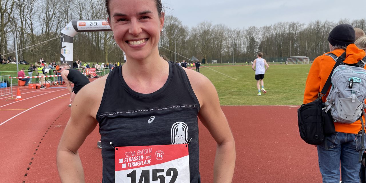 Katja Tegler gewinnt den Siena Garden Straßen- und Firmenlauf