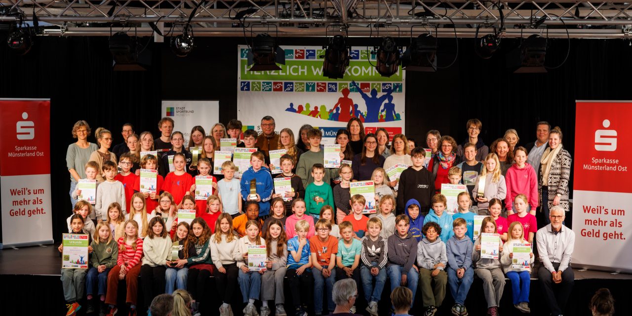 Erfreuliches Ergebnis beim Sportabzeichen-Wettbewerb der Schulen Rekordbeteiligung
