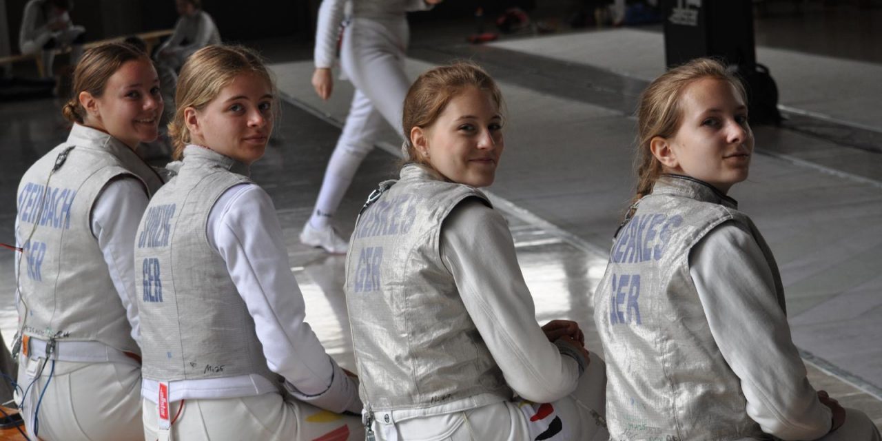 Erfolgreicher Auftritt der TG-Fechterinnen bei den Deutschen U17-Meisterschaften