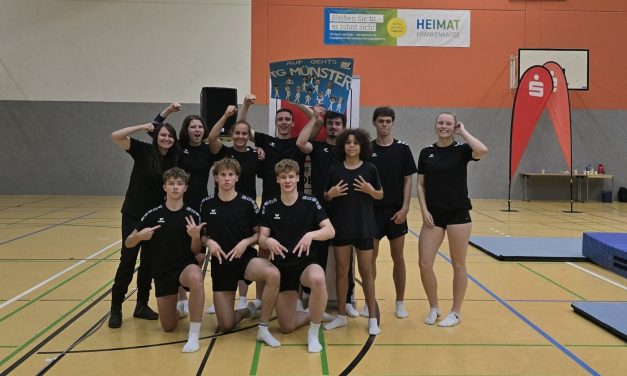 TG Münster: Trampolin-Team mit Doppelerfolg – WM-Qualifikation und Finaleinzug in Bundesliga