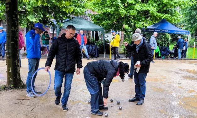 Boule-Liga-Spieltag: Durchwachsener Wetterstart, erfolgreiche Ergebnisse