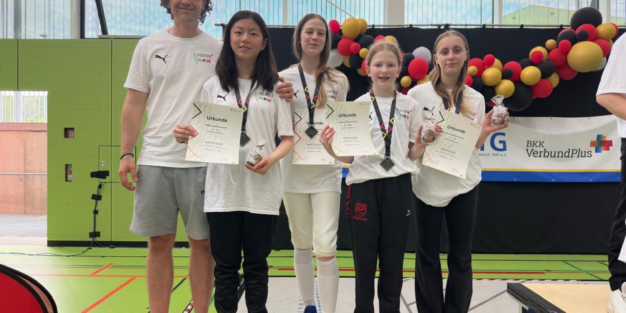 Starker Auftritt der TG Münster bei den Deutschen U13-Fechtmeisterschaften