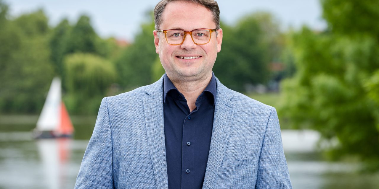 Auch auf dem Platz der Kommunalwahl: Stephan Brinktrine