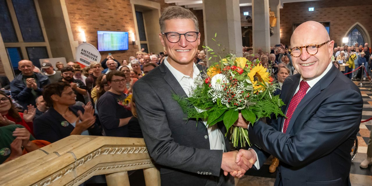 Tilman Fuchs wird neuer Oberbürgermeister von Münster
