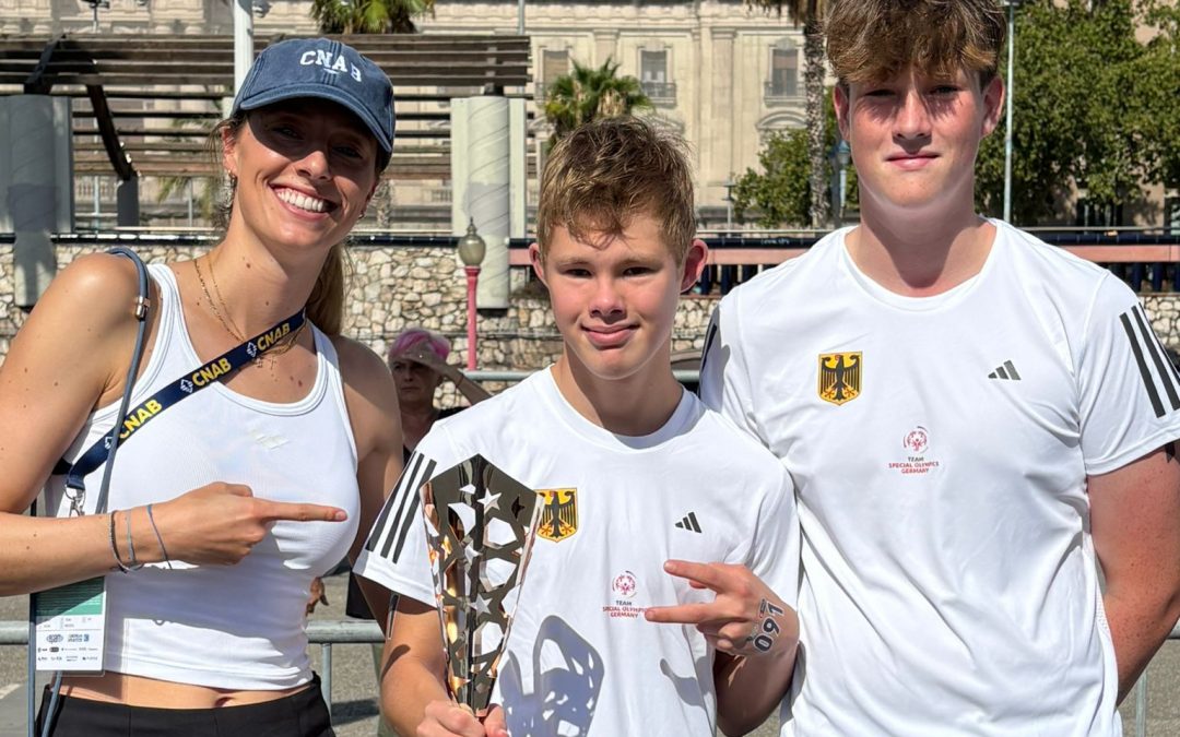 Das Münsteraner Unified Team gewinnt Bronze beim European Aquatics Open Water Cup in Barcelona