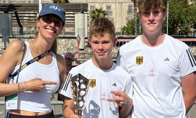 Das Münsteraner Unified Team gewinnt Bronze beim European Aquatics Open Water Cup in Barcelona
