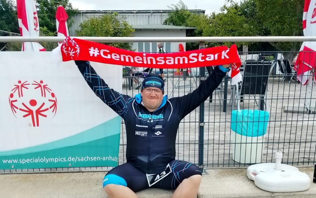 Sebastian trainiert für die Nationalen Spiele