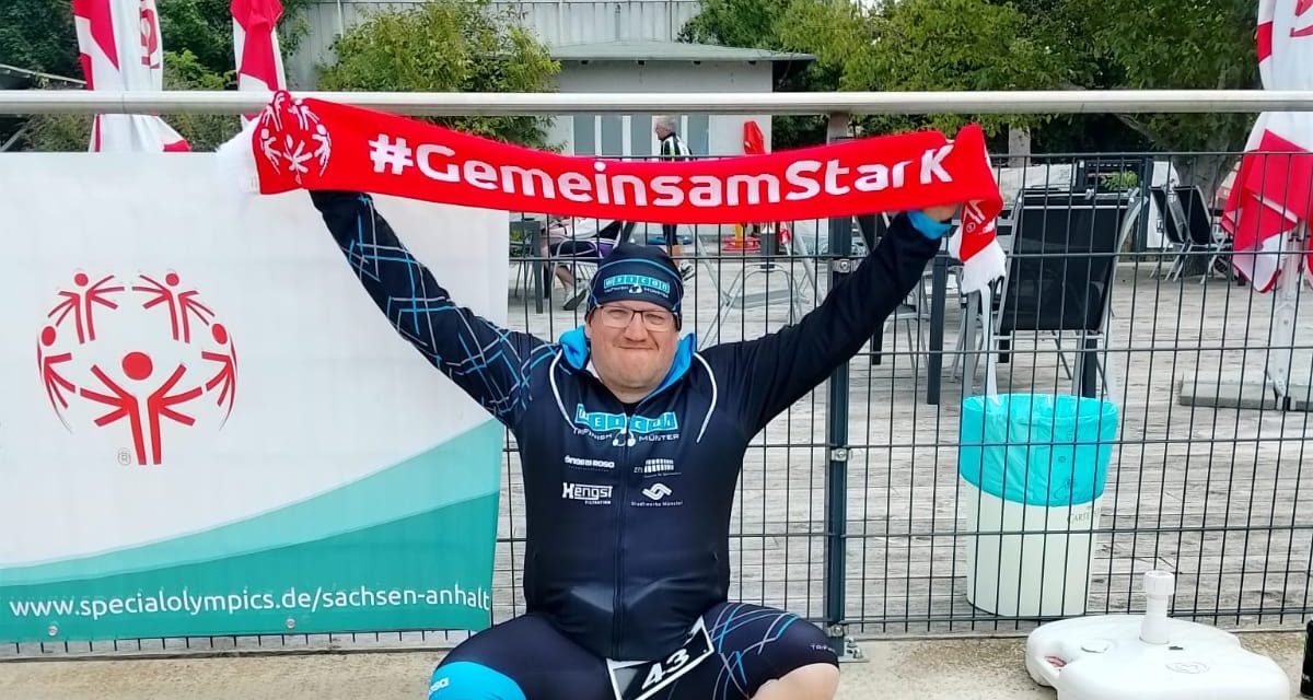 Sebastian trainiert für die Nationalen Spiele