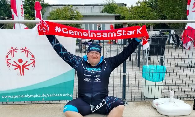 Sebastian trainiert für die Nationalen Spiele