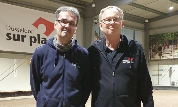 3. Platz bei der Doublette-Hallenlandesmeisterschaft