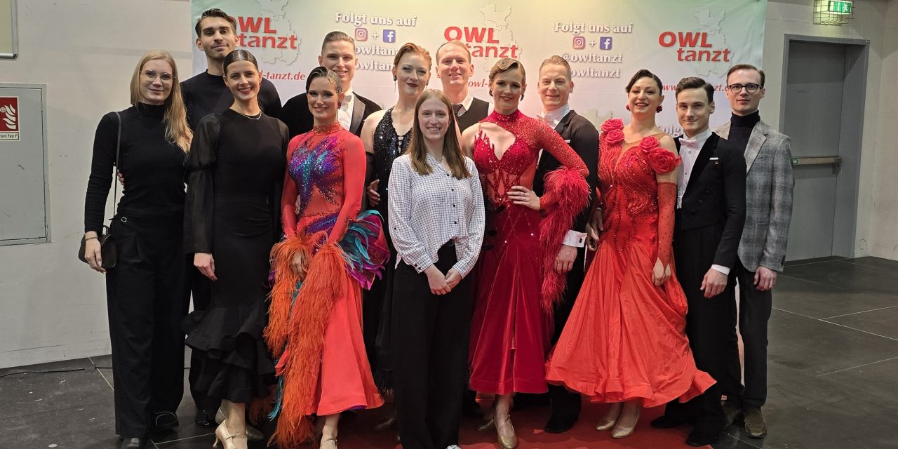Stark vertreten bei „OWL tanzt – Residenz Münster begeistert auf fünf Flächen in Bielefeld“