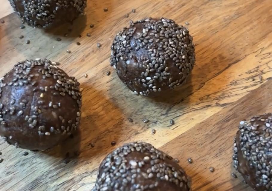 Rezept für schnelle Energy-Balls