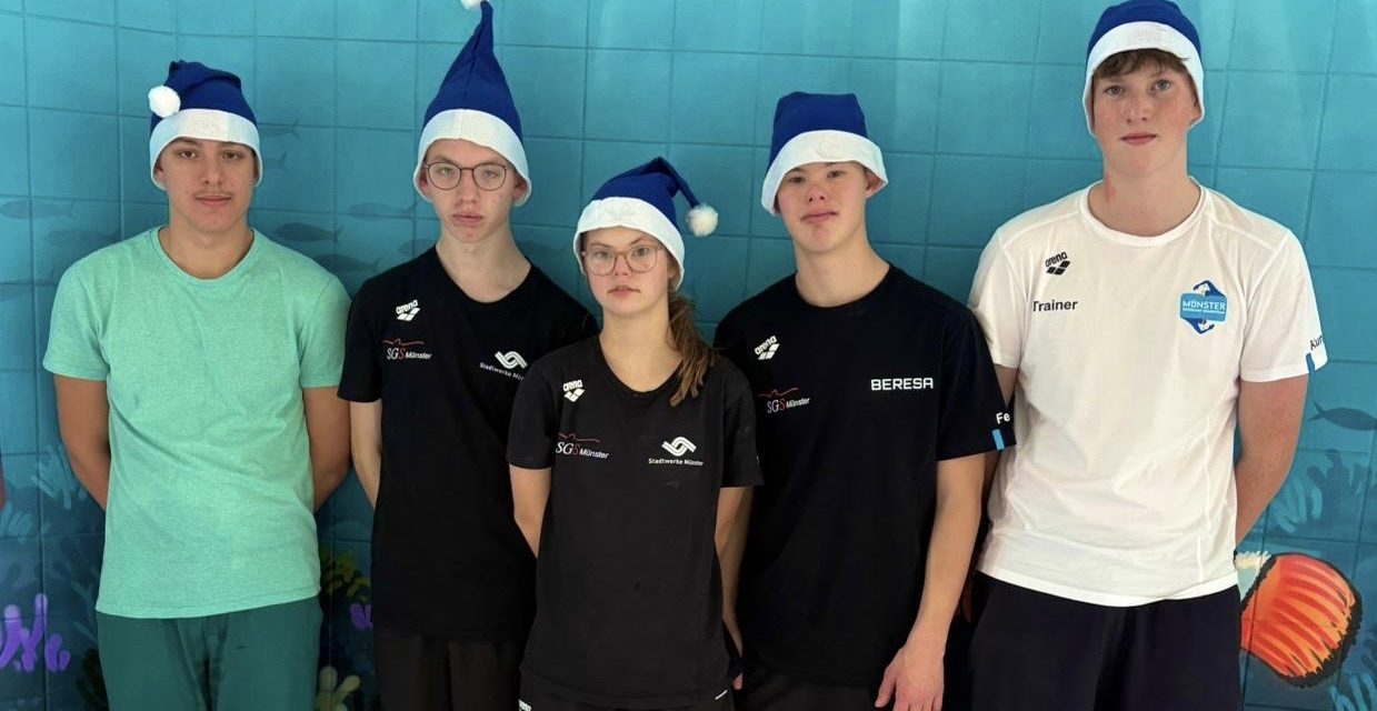 SGS-Para-Kader beim Xmas-Race in Bochum am Start