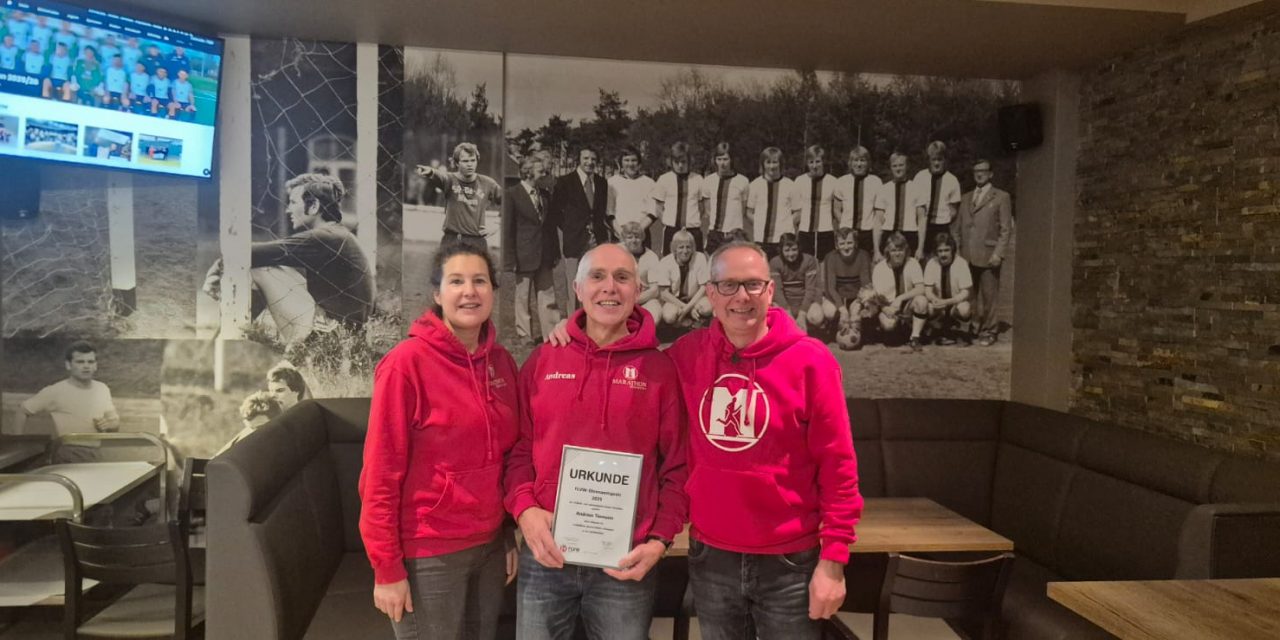 FLVW-Ehrenamtspreis für Andreas Tiemann