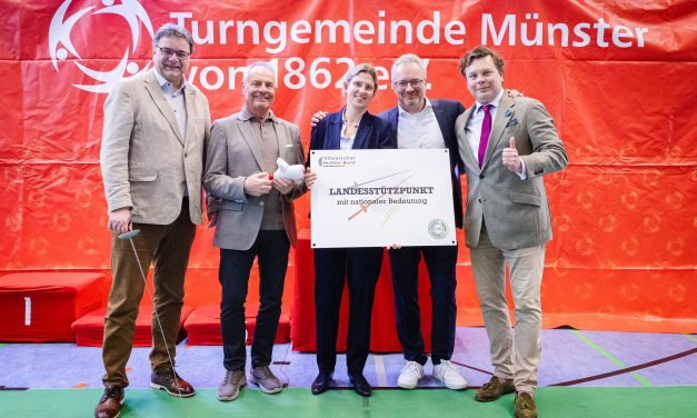 TG Münster als „Landestützpunkt von nationaler Bedeutung“ ausgezeichnet