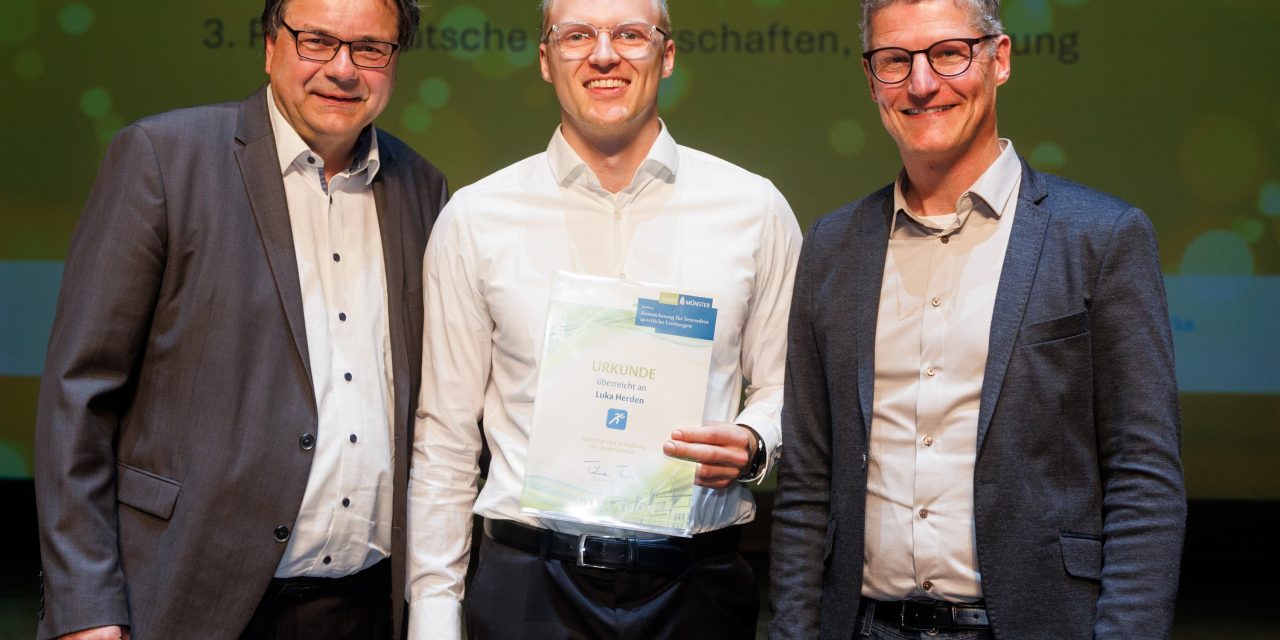 Glanz, Applaus und Gänsehaut: Münsters Sport feiert sich im Theater