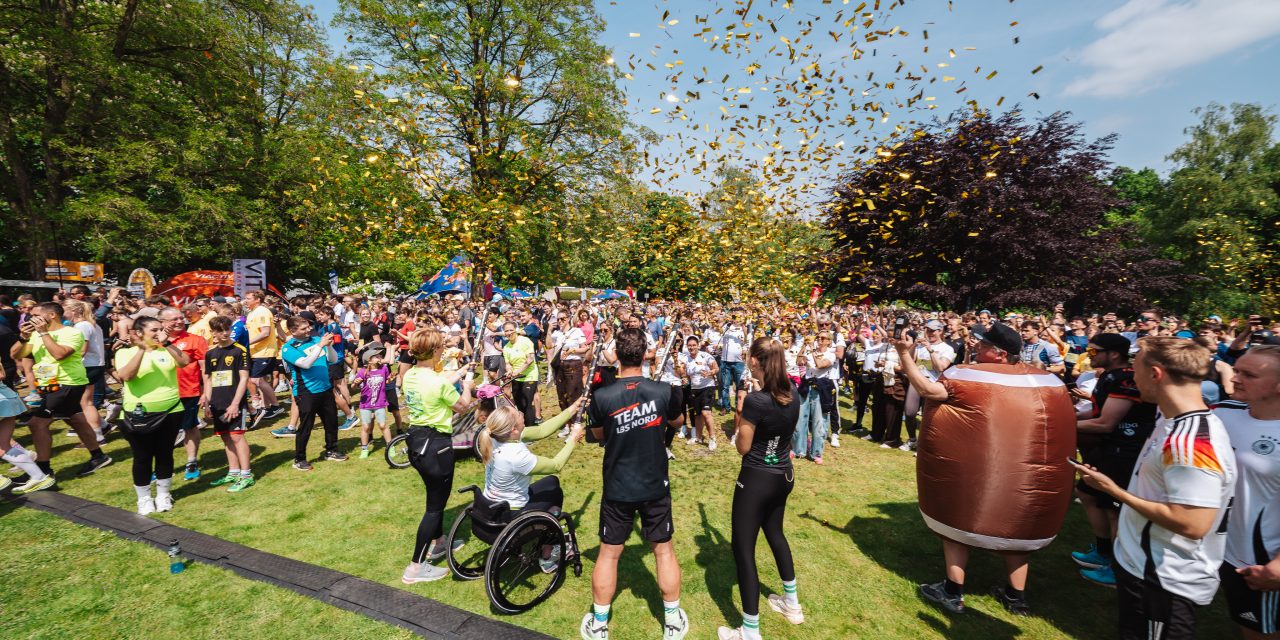 Rekordbeteiligung beim Wings for Life World Run Münster 2026