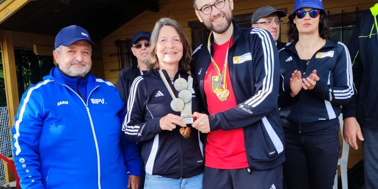 Ute Hagemann holt Silber und Doublette-Sieg bei Deutscher Meisterschaft